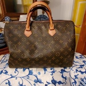 LOUIS VUITTON "VINTAGE" MONOGRAM SPEEDY 35